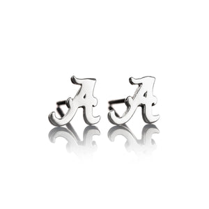 Alabama Silver Tiny Earrings